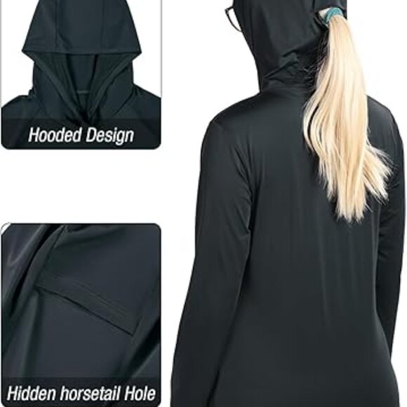 CAMEL CROWN Rash Guard for Women UPF 50+ UV Sun Protection Swim Tops. Size XL - Picture 3 of 16